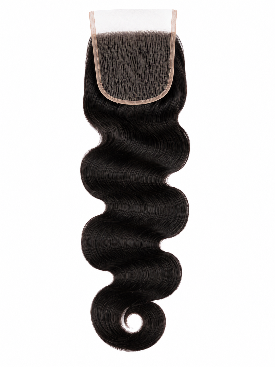 5×5 Transparent Lace Closure – Virgin Human Hair