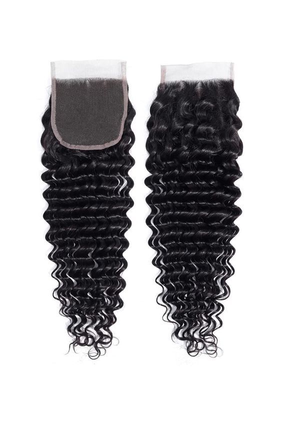 5×5 Transparent Lace Closure – Virgin Human Hair