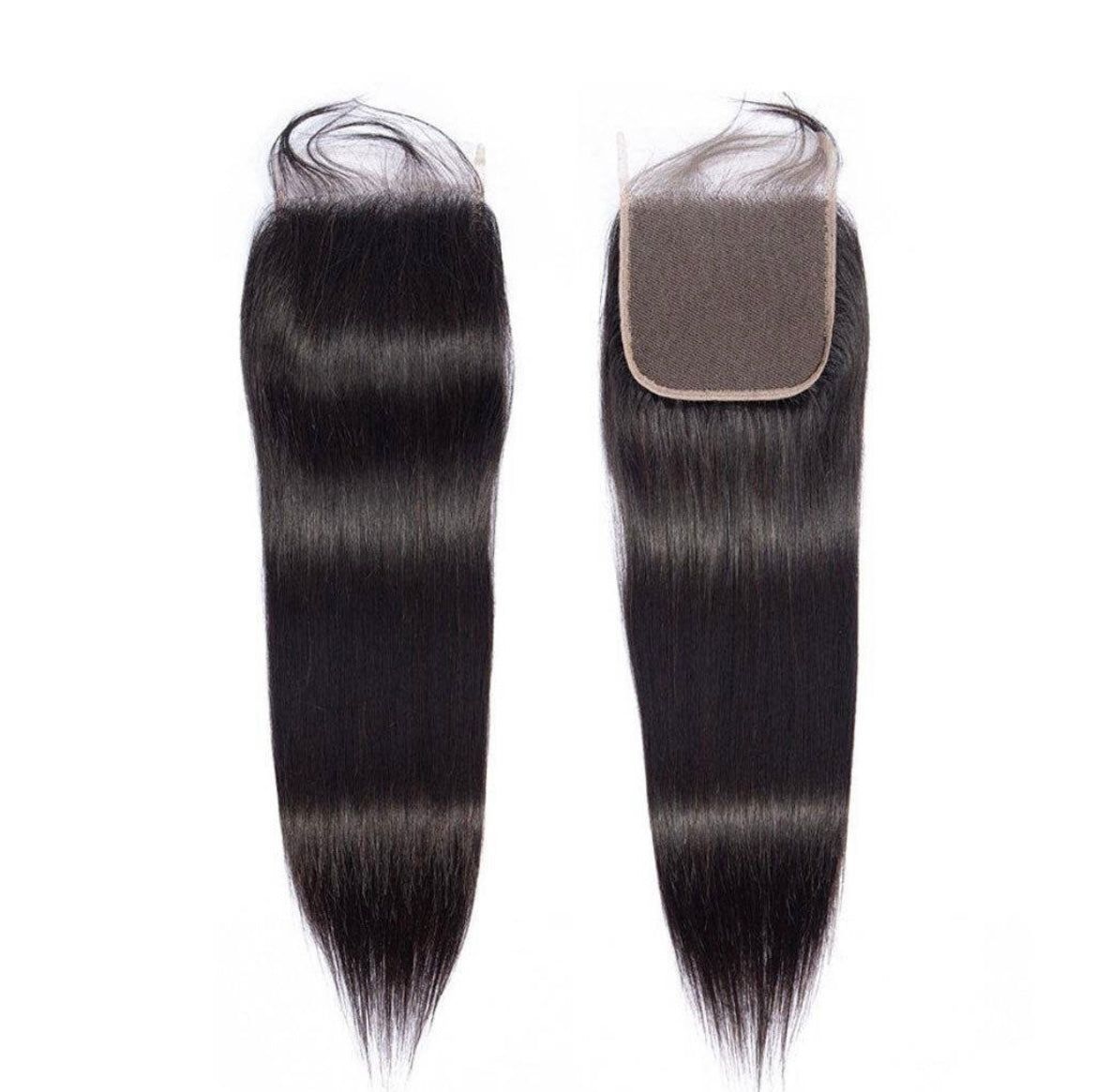 5×5 Transparent Lace Closure – Virgin Human Hair