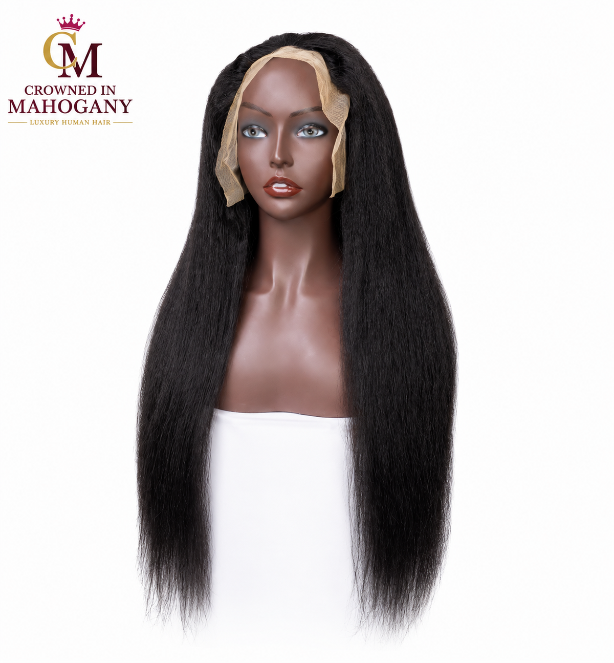 Kinky Straight 13×6 HD Lace Front Wig